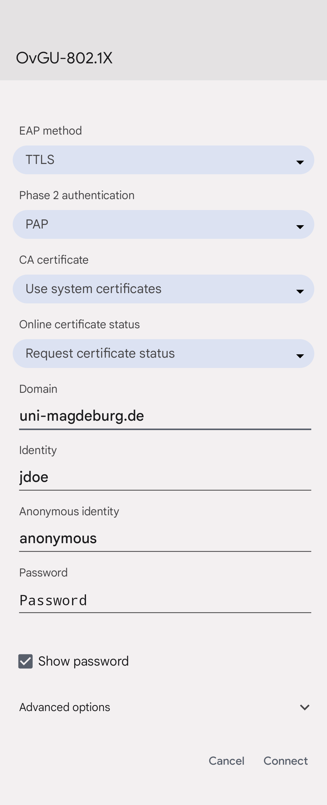 Android 13 OvGU-802.1X 2 EN Android 13 OvGU-802.1X 2 EN