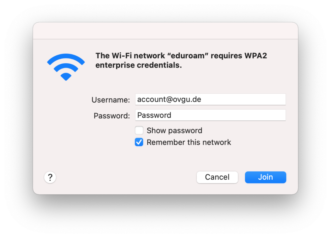 macOS eduroam 2 EN