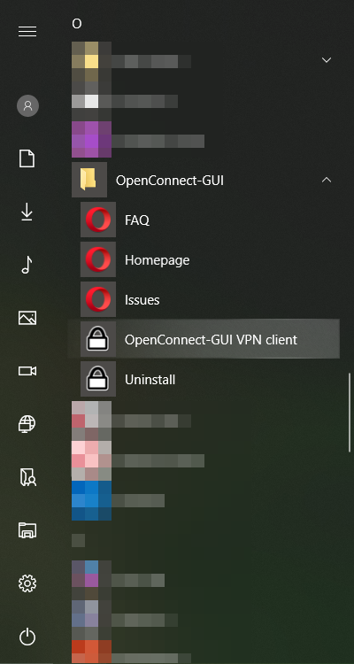 OpenConnect Windows 10