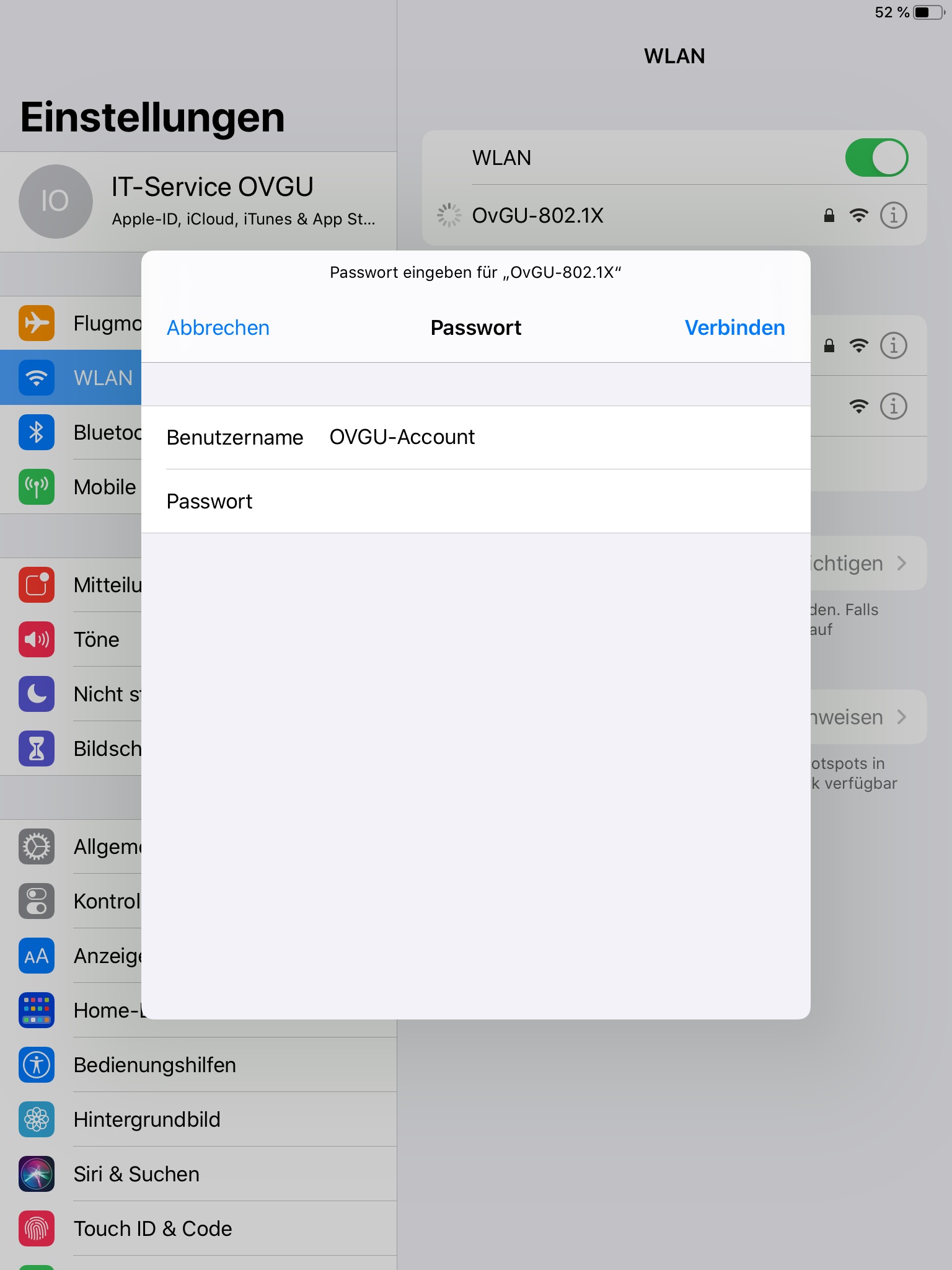 iOS OvGU802.1X 2